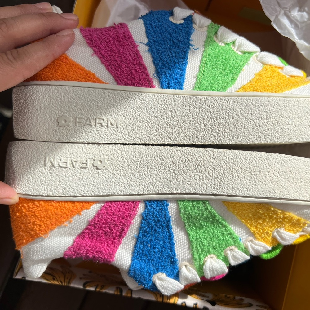 Farm Rio rainbow sneakers - Picture 5 of 6